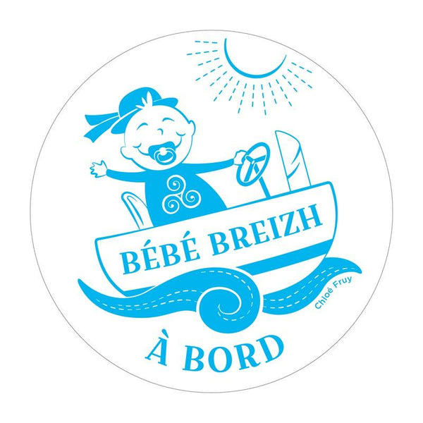 autocollant breton original jeune conducteur collection ArodB – Autocollant  BZH