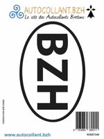 Autocollant Bretagne BZH - Autocollant BZH