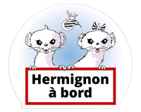 Autocollant Breton Attention au Chien – Autocollant BZH