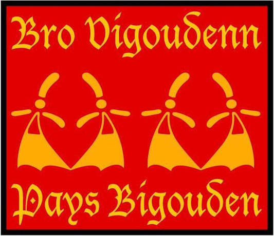Autocollant Breton Bigoudènes Pays Bigouden - Autocollant BZH