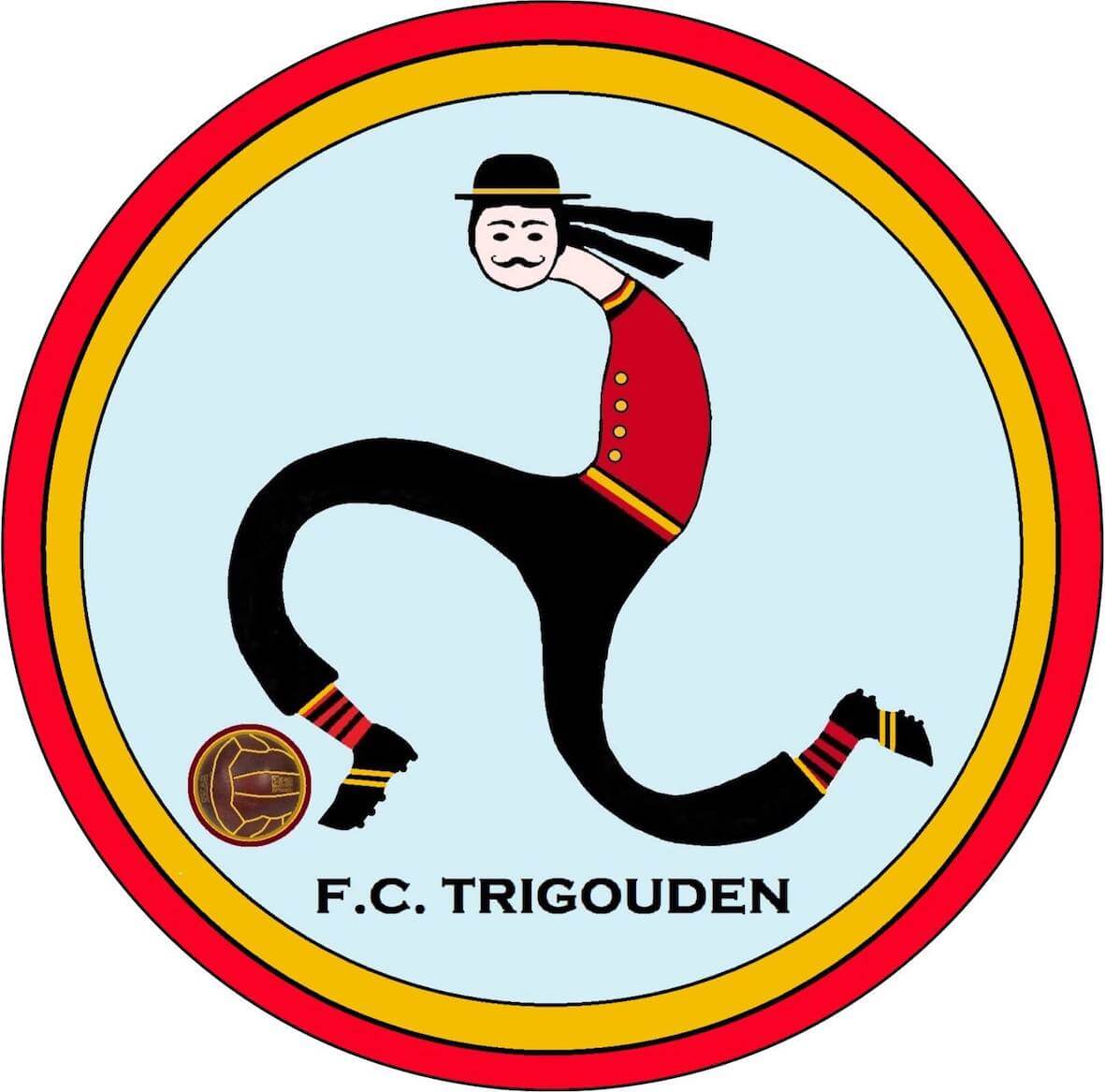 Autocollant Breton FC TriGouden