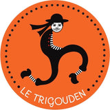 Autocollant Breton Le TriGouden Orange Droite - Autocollant BZH