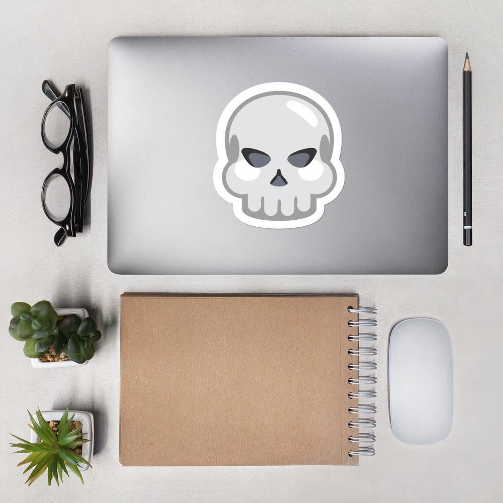 Autocollants découpés Skull - Autocollant BZH