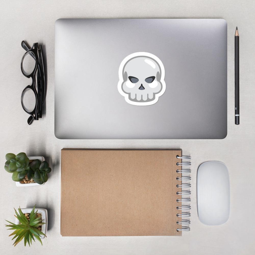 Autocollants découpés Skull - Autocollant BZH