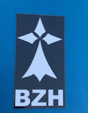 Magnet Hermine BZH Fond noir
