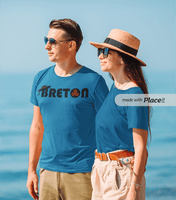 T-Shirt Breton Chapeau avec Triskell - Autocollant BZH