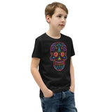 Tee-shirt Adolescent à Manches Courtes Breizh Skull