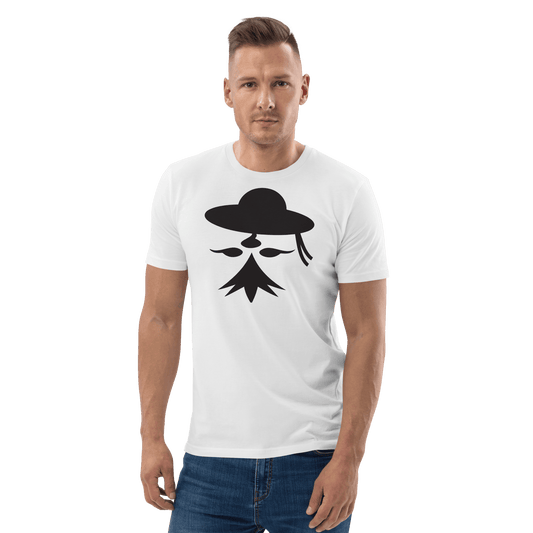 Tee-shirt Bio Chapeau Breton Hermine - Autocollant BZH