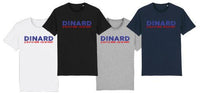 Tee-shirt Bio Dinard Latitude et Longitude - Autocollant BZH