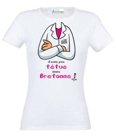 Tee-shirt Breton J'suis pas Têtue mais Bretonne