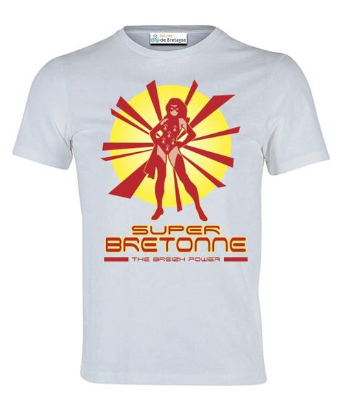 Tee-shirt Breton Super Bretonne The Breizh Power