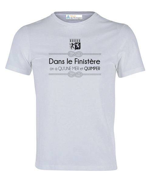 Tee-shirt Breton Une Mer & Quimper