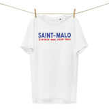 Tee-shirt coton Bio unisexe SAINT-MALO Latitude & Longitude