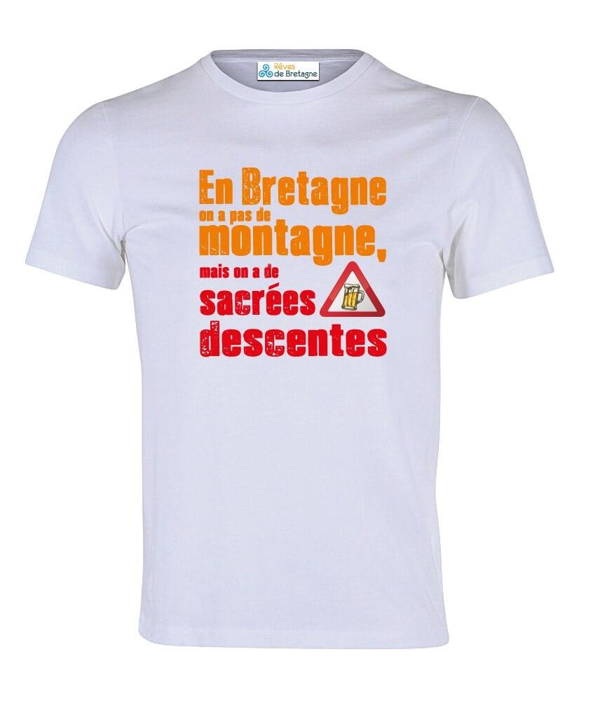 Tee-shirt En Bretagne on n'a pas de Montagne