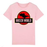 Tee-shirt Enfant Breizh World - Autocollant BZH
