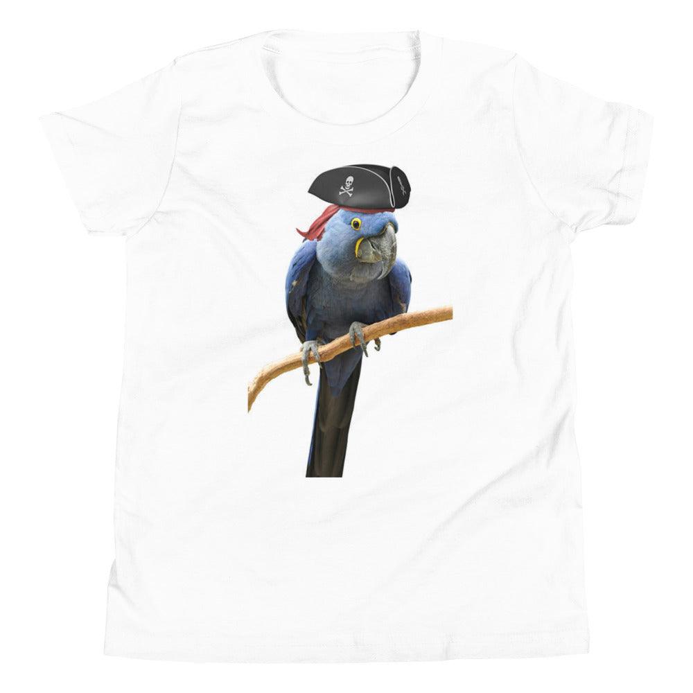 Tee-shirt Enfant Perroquet Pirate - Autocollant BZH