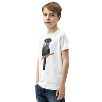 Tee-shirt Enfant Perroquet Pirate - Autocollant BZH
