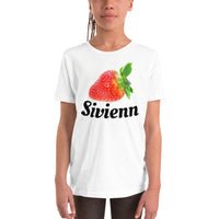 Tee-shirt Enfant Sivienn, Fraise en Français