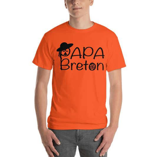 Tee-Shirt Papa Breton Orange