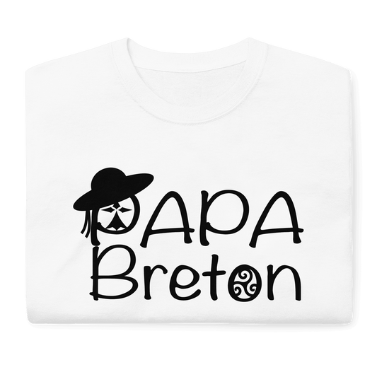 Tee-Shirt Papa Breton - Autocollant BZH