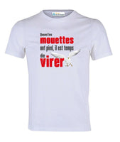 Tee-shirt Quand les Mouettes Ont Pied