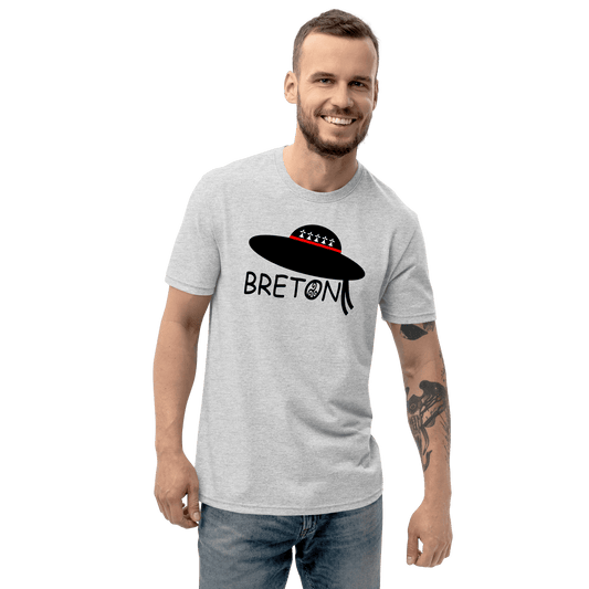 Tee-shirt recyclé Chapeau Breton - Autocollant BZH