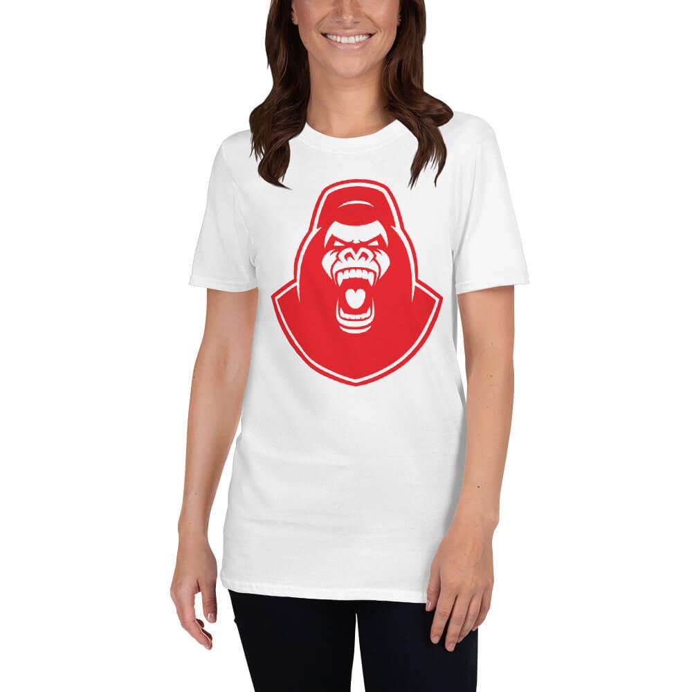Tee-shirt Tête de Gorille en Colère - Autocollant BZH