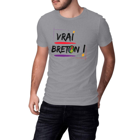 Tee-shirt Vrai Breton Triskell : pour les amoureux de la Bretagne